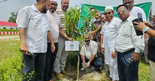 পদ্মা ইকো সিটিতে ১০ হাজার বৃক্ষরোপণের কর্মসূচি উদ্বোধন